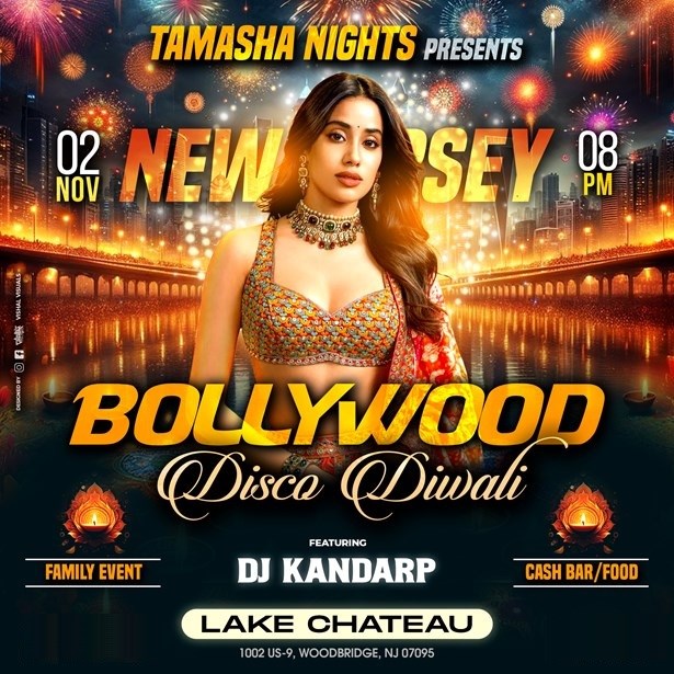 NEW JERSEY TAMASHA NIGHTS- DISCO DIWALI AT LAKE CHATEAU