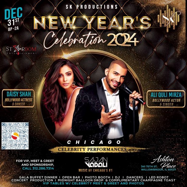 NEW YEAR’S Eve Gala 2024 with Bollywood Stars