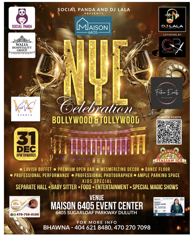 NYE Celebration - Bollywood & Tollywood