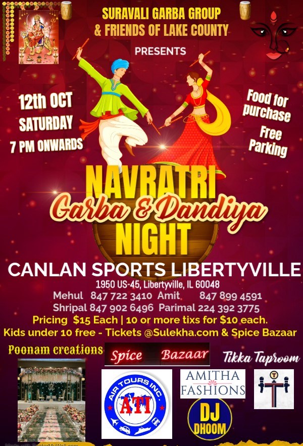 Navratri Garba Dandiya by Suravali Group, Mehul Rami & Friends