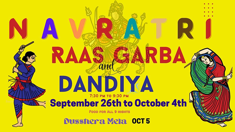 Navratri Raas Garba Dandia at HSNEF