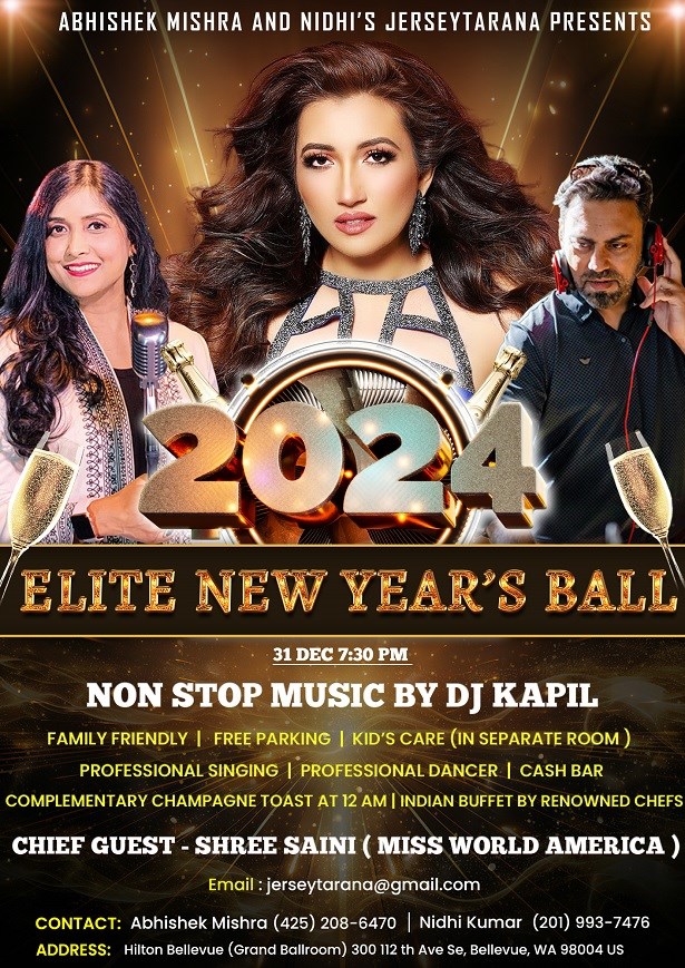 New Year Eve 2024 - East Side Bollywood family Party