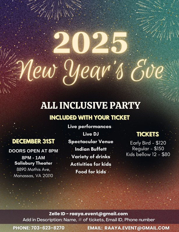 New Years Eve Party - 2025