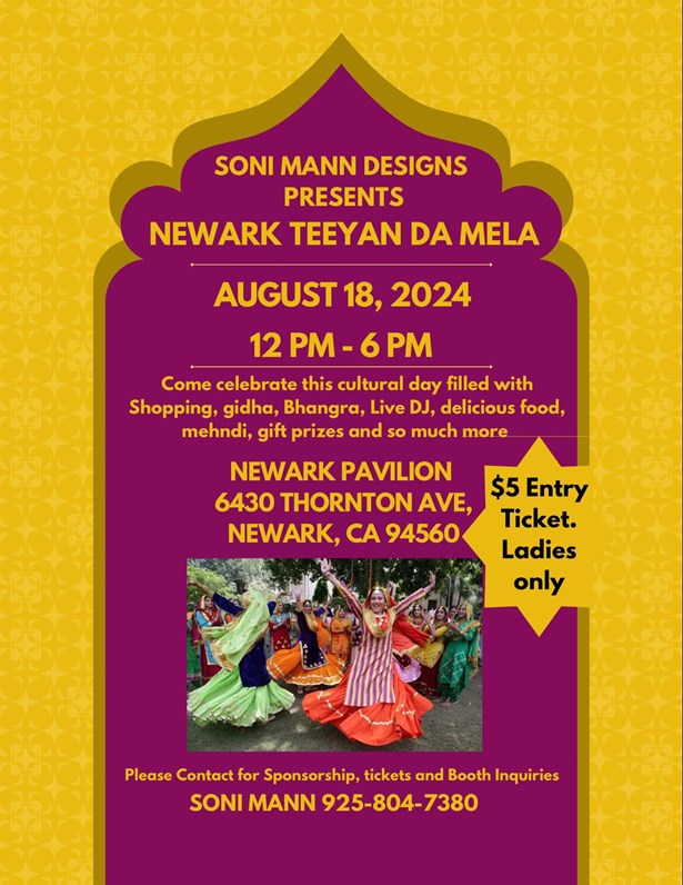 Newark Teeyan Da Mela 2024