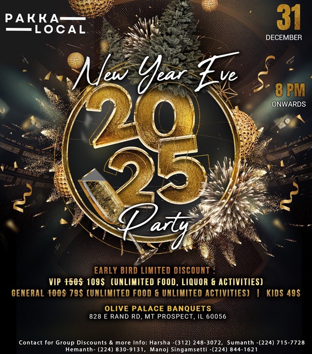 PAKKA LOCAL Presents New Year Eve 2025