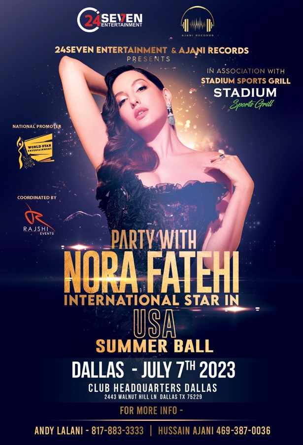 Party with Nora Fatehi