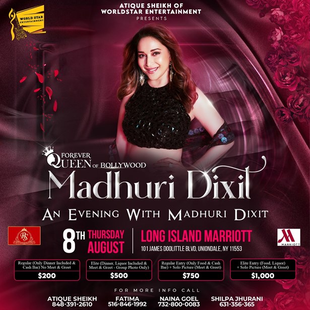 Queen Of Bollywood - Madhuri Dixit Live In New York 2024