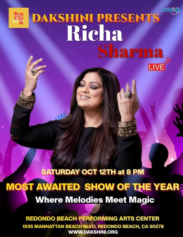 RICHA SHARMA LIVE IN LOS ANGELES