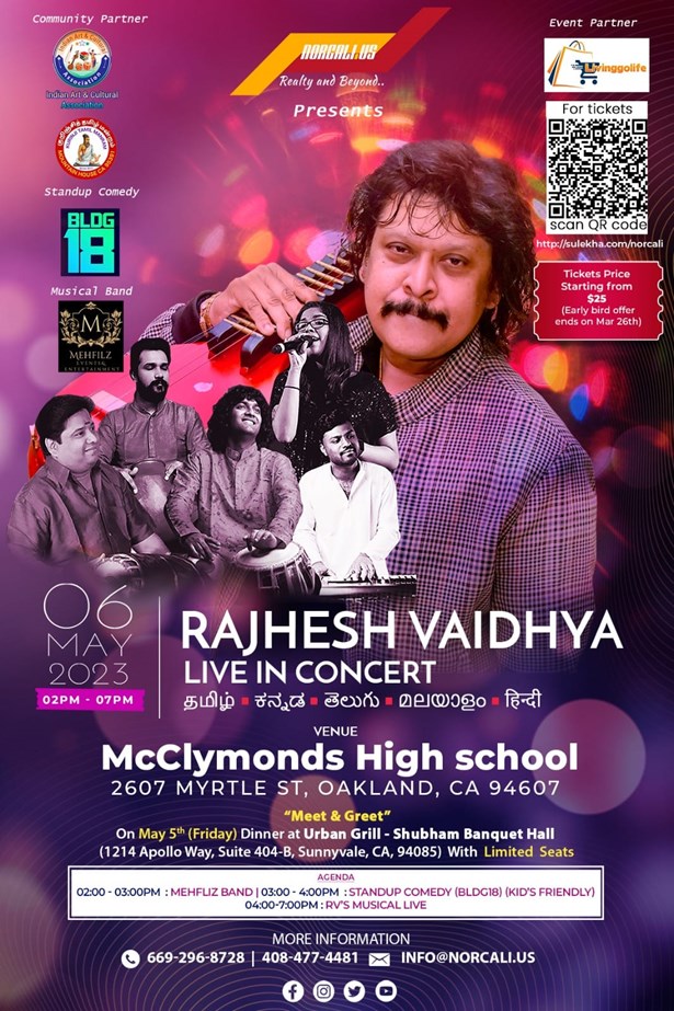 Rajhesh Vaidhya Musical Live & BLDG18's Standup Comedy