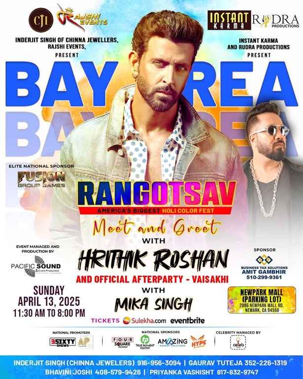 Rangostav Holi Meet and Greet with Hrithik Roshan - After Party Concert by Mika Singh