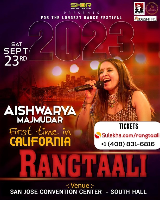 Rangtaali: Dandiya Raas & Garba LIVE w/Aishwarya Majmudar