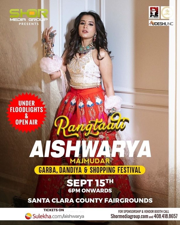 Rangtaali with Aishwarya Majmudar - Garba,Dandiya & Shopping Fest