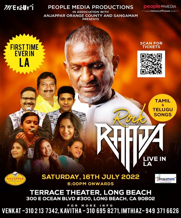 Rock With Raaja A concert by Maestro Ilaiyaraaja Live In Los Angeles