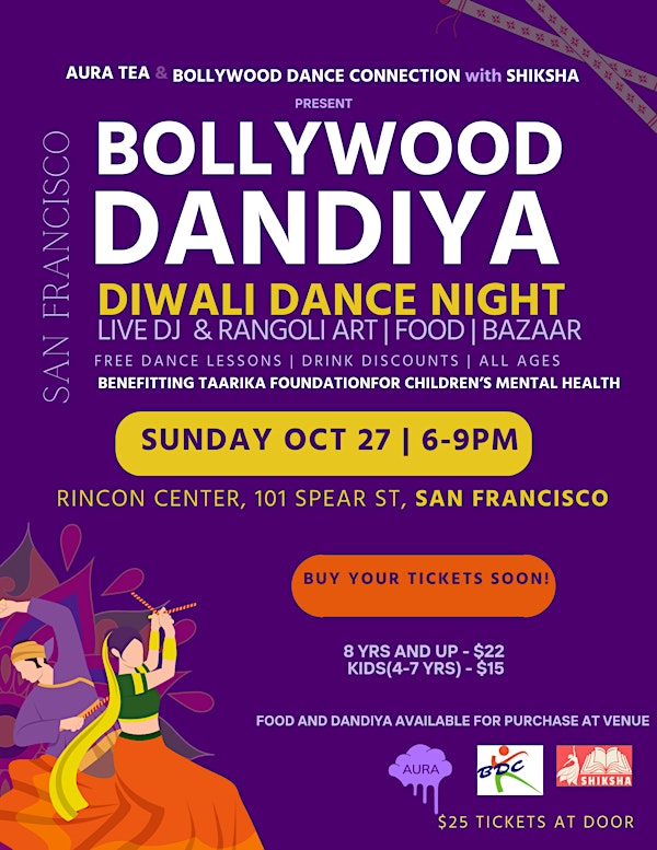 SF BOLLYWOOD DANDIYA Diwali Dance Night 2024