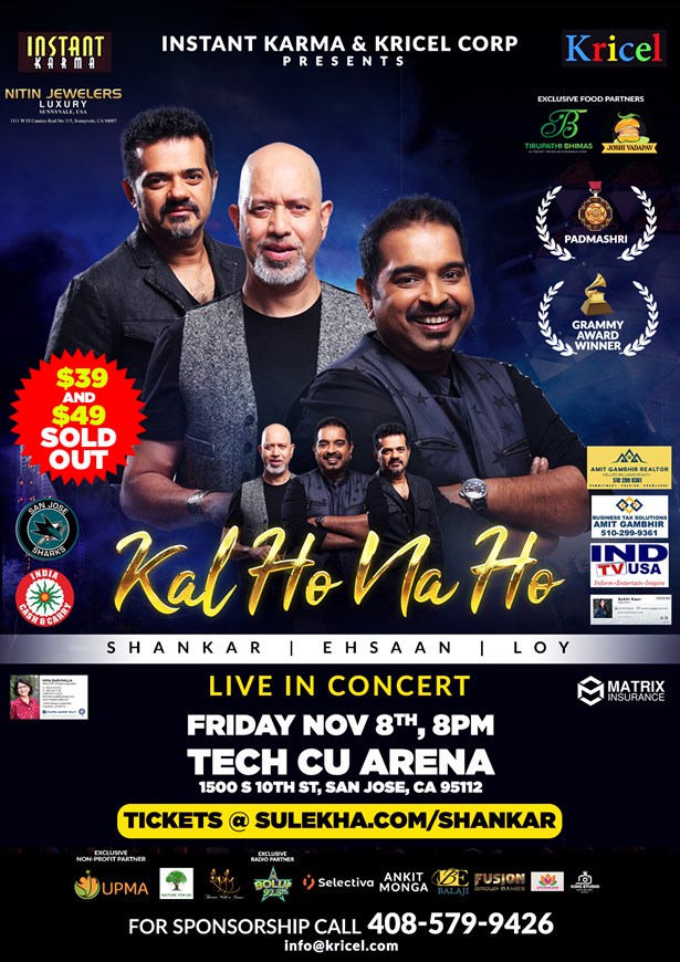 SHANKAR EHSAAN LOY - A Musical Evening