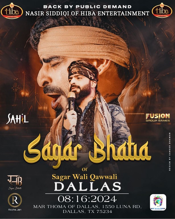 Sagar Bhatia Live In Dallas 2024