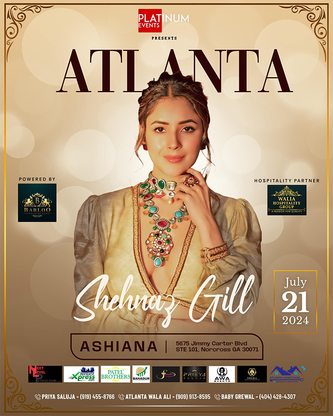 Shehnaz Gill in Atlanta!