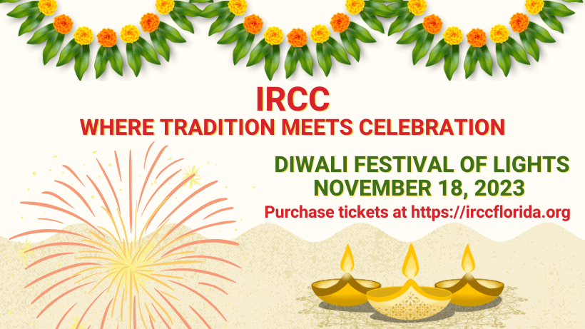 The Indian Regional and Cultural Center will hold its Diwali festivities