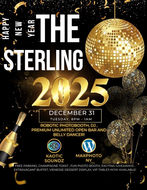 The Sterling's New Year's Eve Party 2025