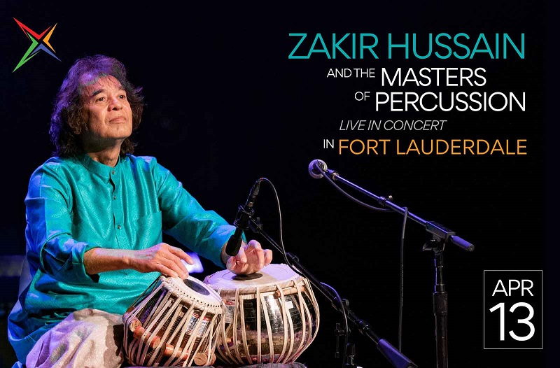 Zakir Hussain Live in Fort Lauderdale - Apr 13, 2025