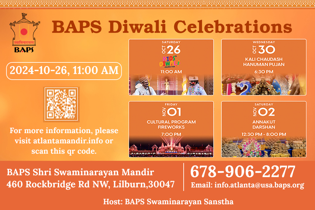 BAPS Diwali Celebrations