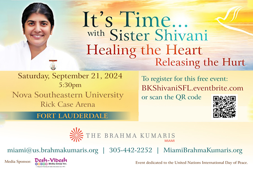 BK Shivani in South Florida