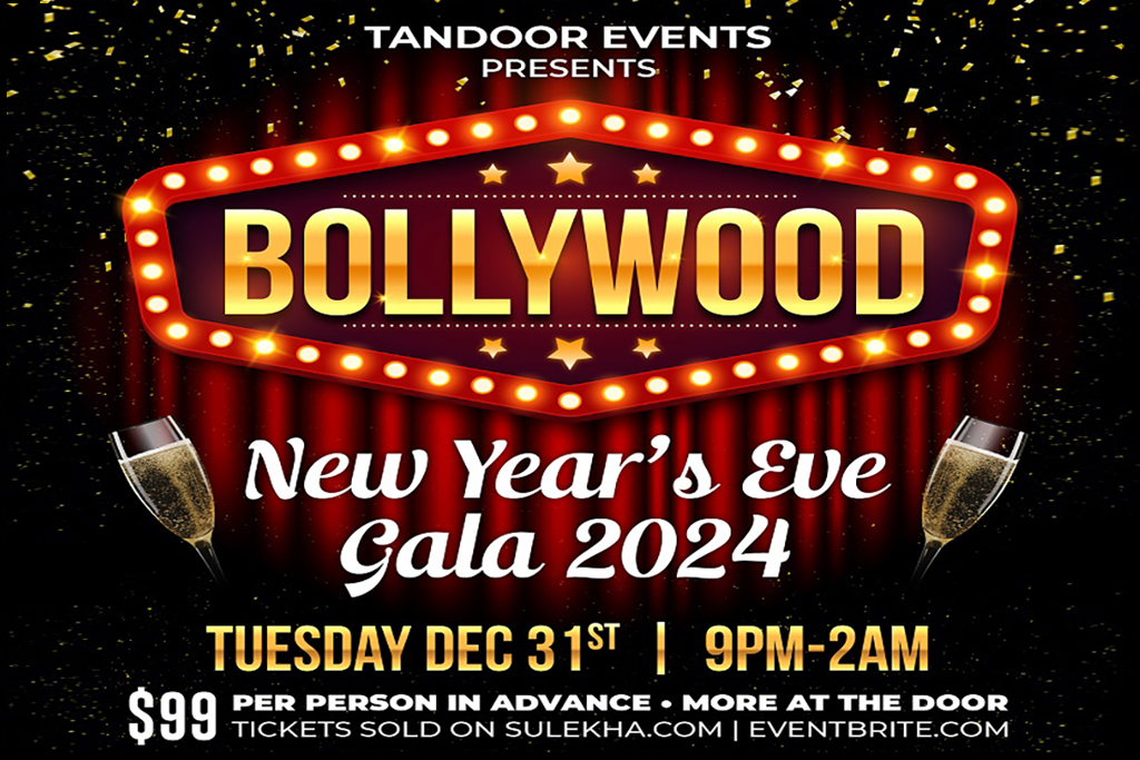 Tandoor Events Presents Bollywood New Years Evening Gala 2024