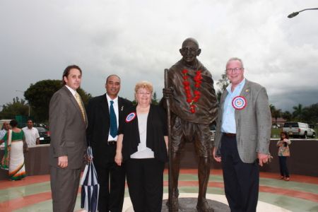 Gandhi Statue in Florida