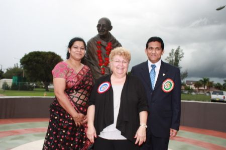 Gandhi Statue in Florida