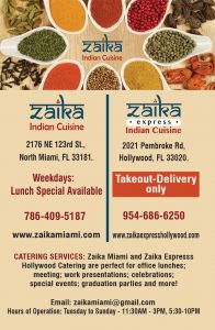 Zaika Indian Cuisine