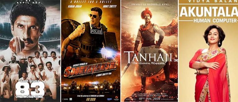 Upcoming Bollywood Movies in 2020