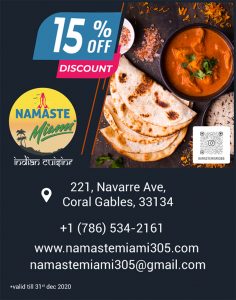 Namaste Miami Indian Cuisine