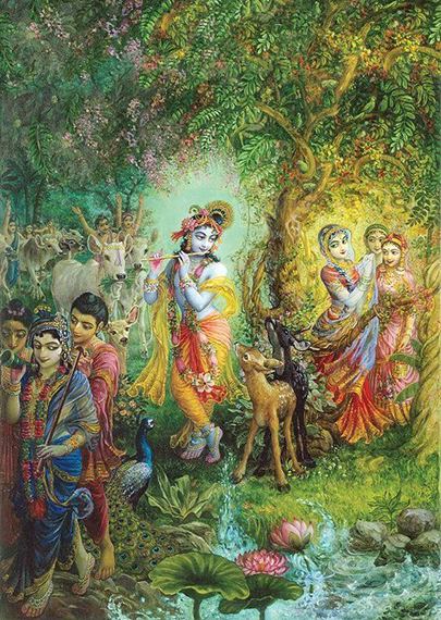 Even though Krsna is the Supreme Personality of Godhead