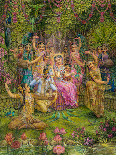 We are suffering because we have forgotten to bring our love to God, Krsna