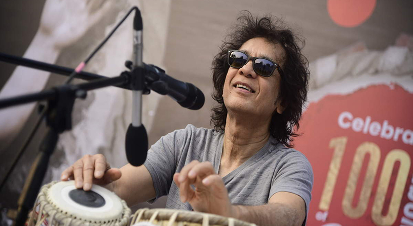 Zakir Hussain, the world-renowned tabla maestro, was the recipient of many awards and honors