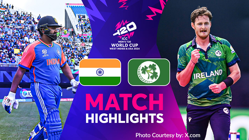 India Vs Ireland Match in 2024 world cup